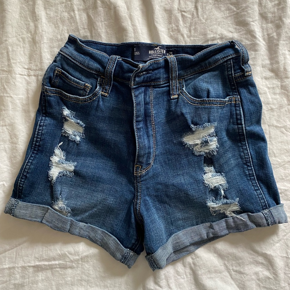 Hollister high-rise advanced stretch shorts